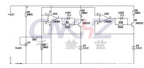 LM358碱性电池充电器电路 LM358碱性电池充电器电路