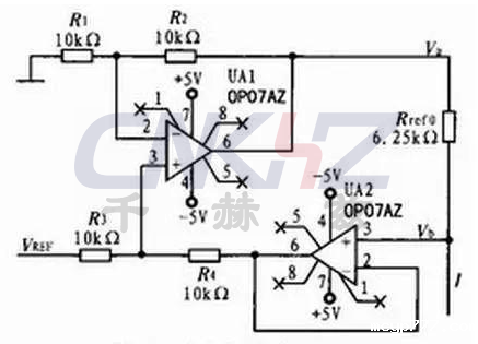 三线恒流源驱动电路 三线恒流源驱动电路